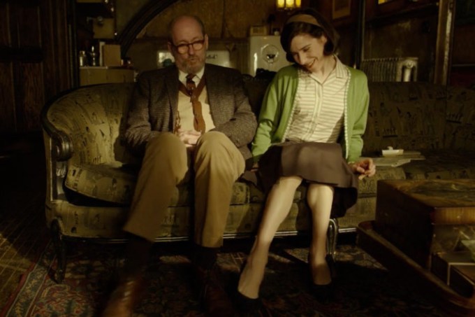 Shape of water sofa dance